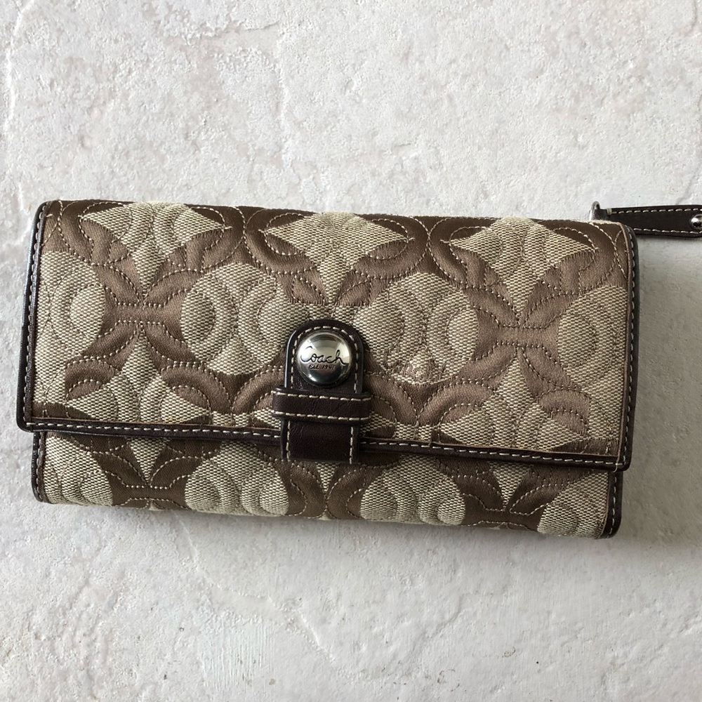 Coach Quilted Wallet